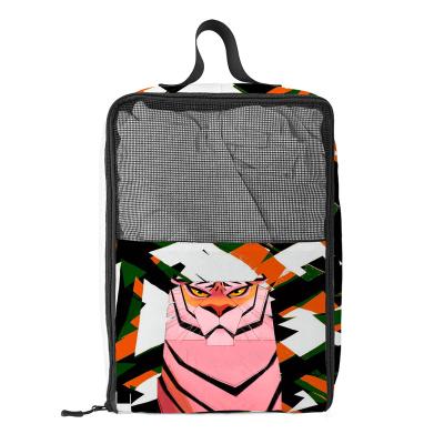 China Fashion Customized Waterproof Bag Accessories Polyester Travel Storage Bags Waterproof Shoe Bag With Zipper for sale