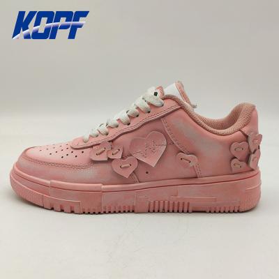 China CUSHIONING new arrival fashionable high quality shoes sneakers ladies non-slip skateboarding shoes pink for sale