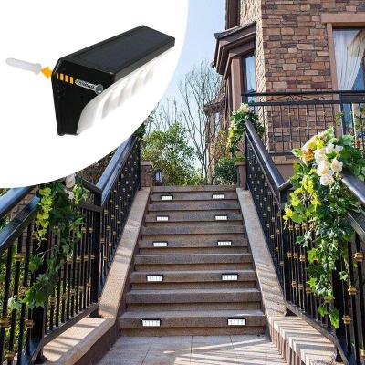 China Outdoor Garden Wall Lights 5pcs led motion activated led stair lights powered solarfor garden for sale