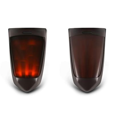 China Plastic PC Alibaba Selling Hot Solar Flame Dancing Lights /solar Flame Wall Light for sale