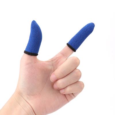 China Supports Latest Version Breathable Finger Sleeve Proof Non-scratch Touch Screen Gaming Thumb Gloves IOS 2pcs Finger Cover Game Controller Sweat For Pubg for sale