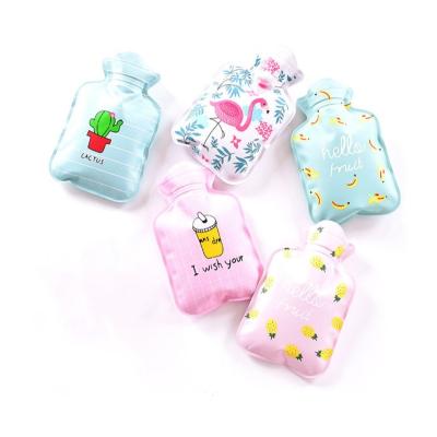 China High Quality Thick PVC Explosion-proof Hot Water Bag Mini Cute Portable Warm Packet Warmer Bag for sale