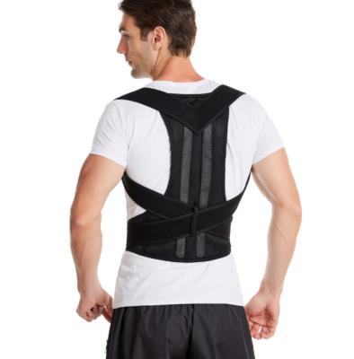 China Back Support Belts Humpback Posture Corrector Back Support Brace Adjustable Clavicle Correction Corsets Posture Corrector for sale