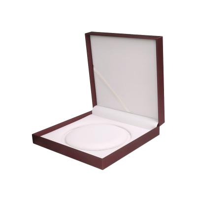 China High Quality Plastic Storage Box Gift Necklace Storage Box Luxury Purple Red Packaging Jewelry Box For Girls for sale