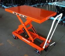 China Movable Manual Hydraulic Table Cart Stationary Electric Platform For Lab for sale