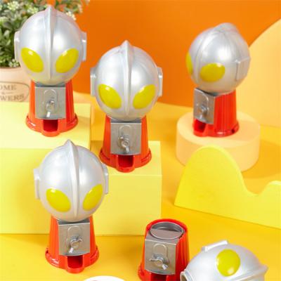 China Plastic & Candy Amusement Plastic Toy Candy Dispenser Gumball Machine with Mini Gumballs for sale