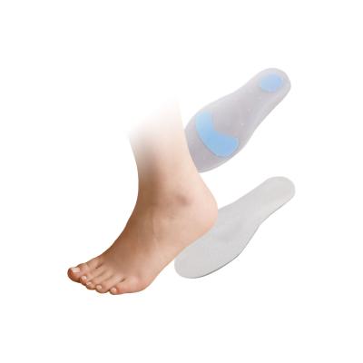 China Inside Shoe E-Life E-SI121 Foot Care Silicone Foot Pads Full Length Insole for sale