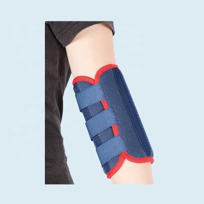 China E-Life E-EL881 Adjustable Breathable Elbow Immobilizer Comfortable Soft Elasticity Postoperative Children Elbow Support Brace for sale