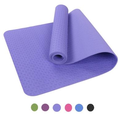 China Good printing & Eco Friendly Fitness Anti Slip Mat Yoga Eco Friendly Custom Waterproof Foldable Tape Yoga Mat for sale