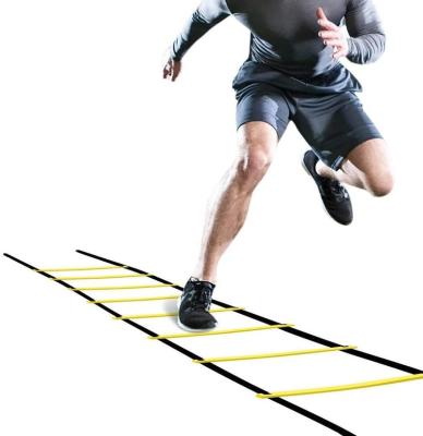 China Speed ​​Training Football Hot Sale Durable Custom Printed Outdoor Fitness PP Nylon Agility Ladder Set for sale