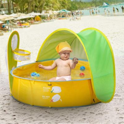 China Straight Tie Kids Type Pool Tent for sale