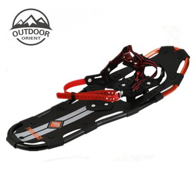 China Fully Adjustable Bindings HDPE Material Lightweight Snow Shoes For Men And Women for sale