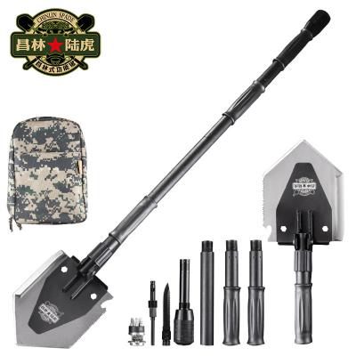 China Camping Shovel New Design  Survival Multi-function Folding Shovel, Carbon Steel, Outdoor tools camping shovel emergency tool for sale