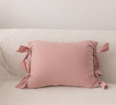 China Soft Tassel Cushion Cover Embroidery Pillow Cover, 45X45Cm For Living Room Bed Decorative Pillows Home Decoration for sale