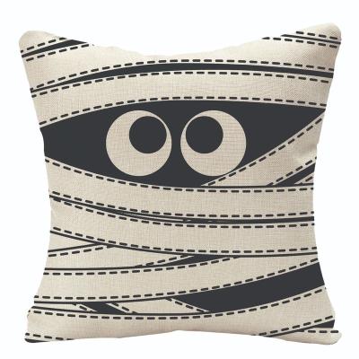 China Anti-pilling Luxury Printed Cushion Cover Home Decoration Halloween Cushion Cover for sale