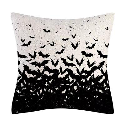 China Wholesale Sublimation Cushion Cover Anti-pilling Sofa Halloween Printed Cushion Cover for sale