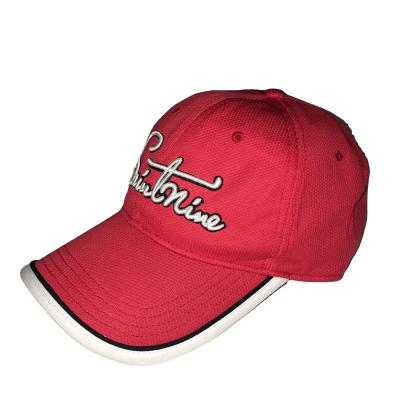 China COMMON Colorful 100% Polyester 6 Panel Baseball Cap Camping Hat With Custom Logo for sale