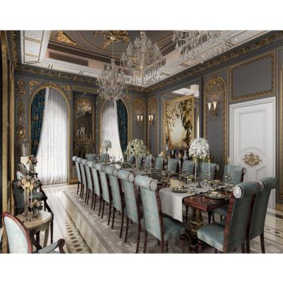 China Modern Brown Marble Gray Marble Emperador Tile Waterjet Medallions For Dining Room for sale