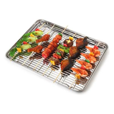 China Viable High Quality Kitchen Baking Tool Cake Pizza BBQ Baking Tray Tools Kitchen Accessories Baking Tools for sale