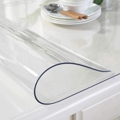 China Durable Clear Cover Protector High Quality Waterproof Desk Cover Easy To Clean Durability Can Protect Table Desk Table Cloth for sale