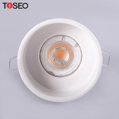 China Modern LED CeilingLight Recessed COB Hidden Light Fixture Gu10 MR16 Indoor Anti-glare Indoor Downlight for sale