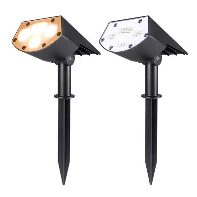 China Garden 360 Degree Solar USB Lights With Double Head Outdoor Waterproof Landscape Lighting Garden Light for sale