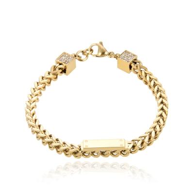 China New Product CLASSIC Charm Saya Gold Fashion Stainless Steel Bracelet Chain Women Jewelry for sale