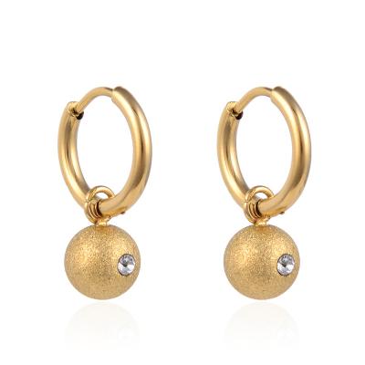 China CLASSIC High Quality Multi Size Gold Jewelry Statement Vermeil Hypoallergenic Circle Earrings for sale