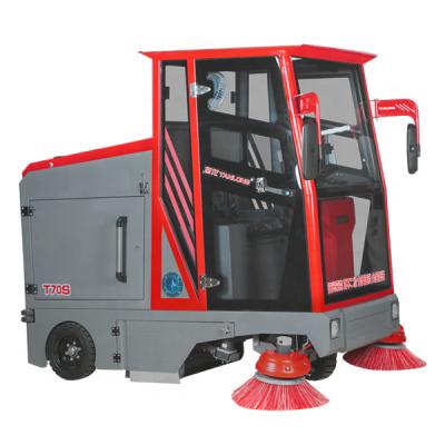 China Hotels Industrial Floor Sweeper Electric Sweeper With Storage Battery Industrial Floor Sweeper For Sale for sale