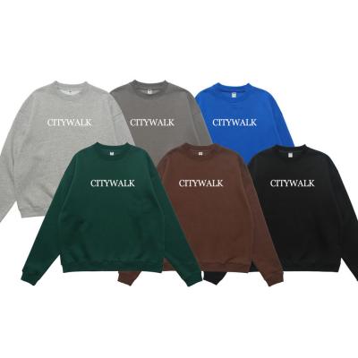 China Unisex-Sweatshirt mit O-Hals 100% Baumwolle für Männer zu verkaufen