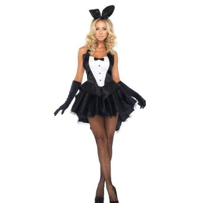 Cina Costume femminile di Halloween Tematico Rave TV Movie Olandese Esotico Role Play Costume di coniglio in vendita