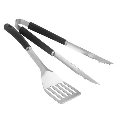 China Easily Cleaned BBQ Tool Kit 2pcs BBQ Accessories Stainless Steel Kitchen Sets for sale