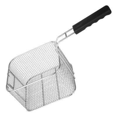 China Easily Cleaned Vegetable BBQ Fryer Basket Stainless Steel Basket BBQ Accessories for sale