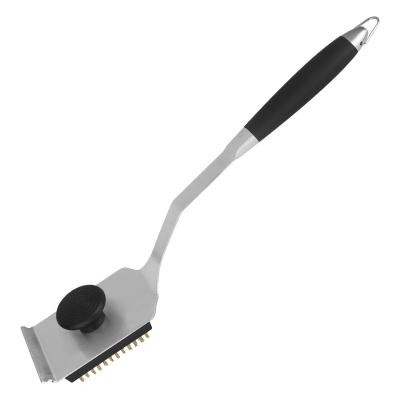 China Easily Cleaned BBQ Cleaning Brush Stainless Steel Grill Accessories Kitchen Brush for sale