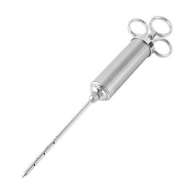 China Barbecue Stainless Steel Meat Injector BBQ Cooking / Baking / Accessories Marinate Injector for sale