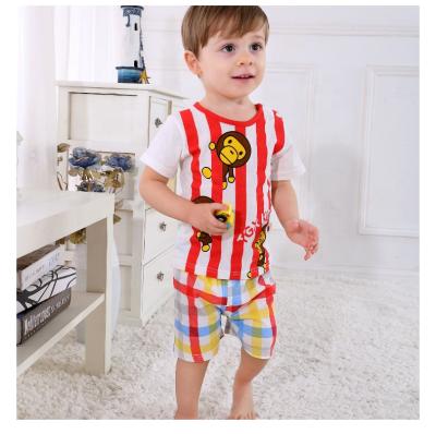 China New style 100% cotton baby boy summer boutique animal 100% cotton clothes/apparel sets/equipments for sale