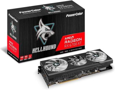 China PowerColor Hellhound AMD Radeon RX 6700 XT Gaming Desktop Graphics Card for sale