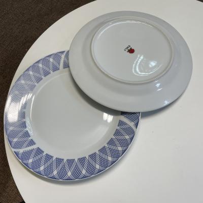 China Sustainable Sublimation Blanks Ceramic White Plate 10