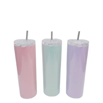 China Wholesale Custom Logo Factory Price 20OZ PORTABLE Custom Lean Tumblers Vacuum Insulated Stainless Steel Water Bottle for sale