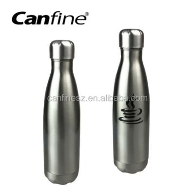 China Vacuum Stainless Steel Sports Coke Bottle Stainless Steel Cola Water Bottle Healthy Insulated Drinking Bottle for sale