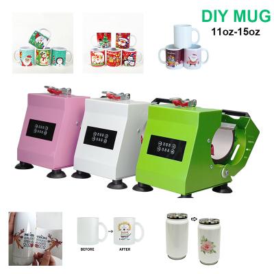 中国 Wholesale 12oz Easy Fast Printing Digital Sublimation Printing Heat Press Coffee Tumbler Bottle Mug Printing Heat Press Machine 販売のため