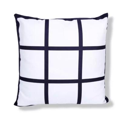 China 9 Panel Folded Pillow Case Printable Blank Sublimation Pillow Case for sale