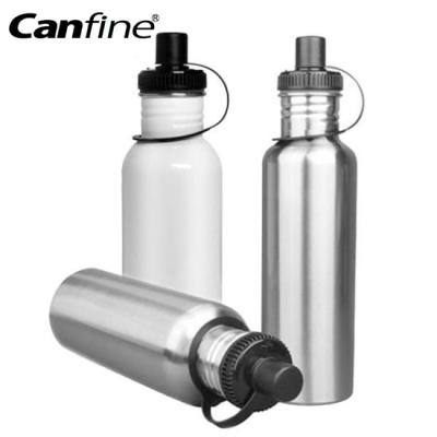 China Sport 600ml Empty Sublimation Coating Stainless Steel Bottle for sale