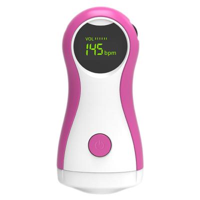 China Clinic and Home Used Factory Wholesale CE Fetal Doppler to Monitor Baby Heart Rate Monitor for sale