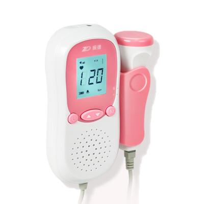 China Cheap Sale Plastic Baby Factory Supply Fetal Doppler Monitor Machine for sale