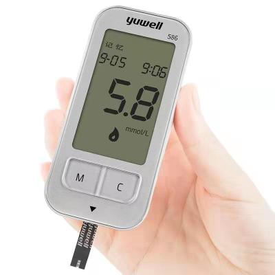 China Accu Fast Safe Blood Glucose Meter Diabetic Blood Sugar Test Monitoring Meter for sale