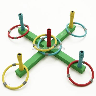 China Plastic Foam Rubber Ring Toss Game Garden Rings Set Kids Outdoor Toys Kids Outdoor Toys for sale