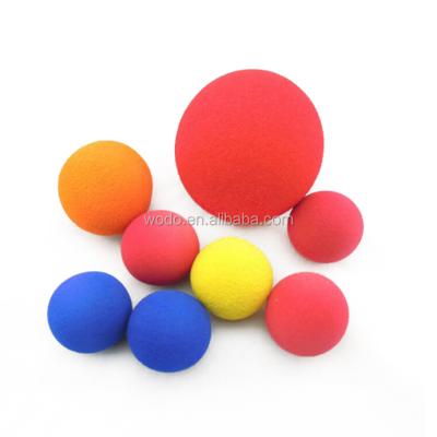 China Sports Play Different Sizes 6p Defensive Stance Eva Foam Cricket Tennis Baseball Golf Kids Playing Plastic Balls for sale