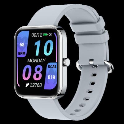 China Hot Selling YiQunGo Heart Rate Blood Pressure Monitor Sport Touch Screen Waterproof Smart Watch P46 With Phone Call for sale