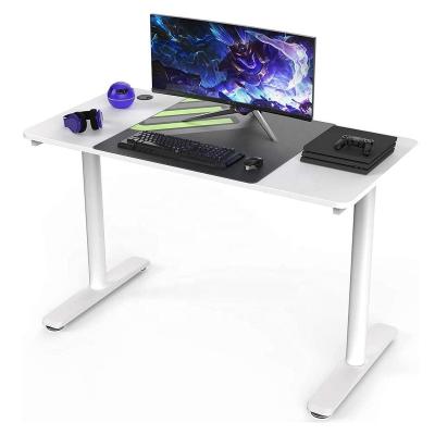 China Large Mouses Convertible Free Pad Humanized Modern White Laptop Desk Design PC Study Desk For Gaming / Home Office Working for sale